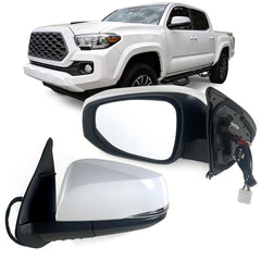 Left Driver side Mirror Fits 2016-2022 Toyota Tacoma With Power Glass, Heated...