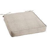 Sorra Home Sunbrella Cast Silver Outdoor Cushion, 25 x 25