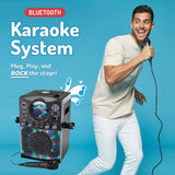 Singing Machine Karaoke Machine for Kids and Adults with Wired Microphone - B...