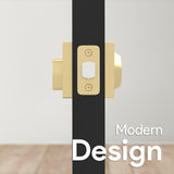 Mega Handles - ROBELL Deadbolt 2 Pack I Entry Deadbolt Lock - Heavy Duty Squa...