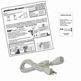 Solutions ONE-CK-36 in-Wall Cable Management for Wall-Mount TVs, 36' PowerCon...