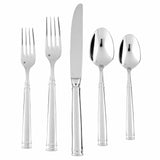 Fortessa Bistro 18/10 Stainless Steel Flatware Bouillon Spoon, Set of 12