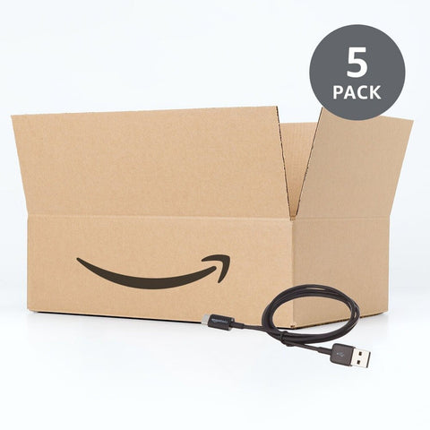 AmazonBasics USB Type-C to USB-A 2.0 Male Cable - 3 Feet (0.9 Meters) - Black...
