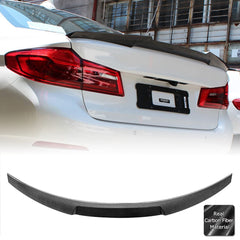 AeroBon Real Carbon Fiber Trunk Spoiler Compatible with 2017-2023 BMW 5 Serie...