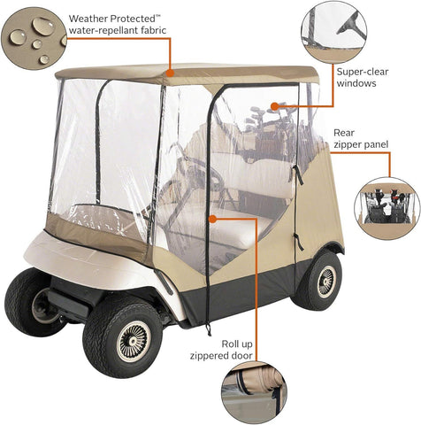 Classic Accessories QuadGear Extreme UTV Cab Enclosure For Polaris Ranger Tan