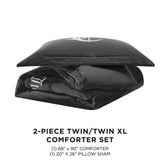 Juicy Couture - Comforter Set - Gothic Design Bedding - Twin/Twin XL - 2 Piec...