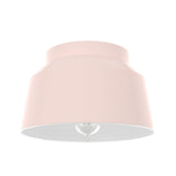 Hunter Fan Company 19172 Cranbrook Flush Mount Light, Blush Pink