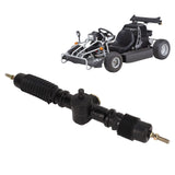 Aramox Steering Gear Rack , 500MM Power Steering Gear Rack 30T Polished Fit f...