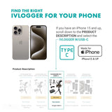 Movo iVlogger Vlogging Kit for iPhone - Lightning Compatible YouTube Starter ...