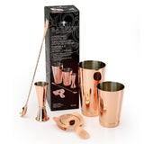Barfly M37101CP Basics Cocktail Set, 5-Piece, Copper