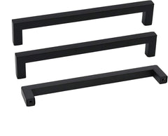 goldenwarm 25 Pack Black Cabinet Pulls 7-1/2in(192mm) Drawer Pulls Kitchen Ca...