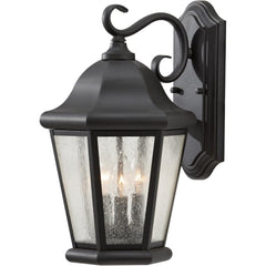 Sea Gull Lighting OL5902BK Martinsville Large Three Light Outdoor Wall Lanter...