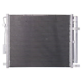 TRQ Air Conditioning A/C Condenser Compatible with 13-18 Hyundai Santa Fe Spo...