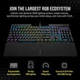 Corsair K70 PRO RGB Optical-USB-C Mechanical Gaming Keyboard - OPX Black