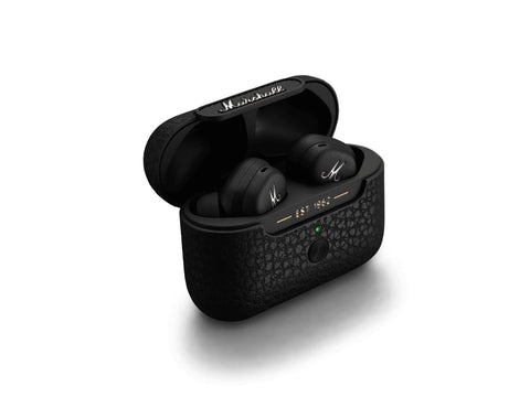 Marshall Motif True Wireless Noise Canceling Headphones, In Ear, Black