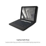 ZAGG Rugged Book Detachable Case and Magnetic-Hinged Keyboard for iPad Air 11...