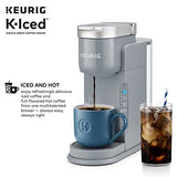 Keurig K-Iced Single Serve Coffee Maker - Brews Hot and Cold - Regular, Gray