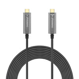 phoossno USB C to C Fiber Optical Cable USB 3.1 Type C Cable 10Gbps 50FT Comp...