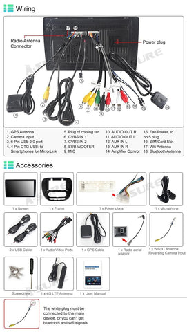 ASURE 9 inch Car Stereo Radio Upgrade for Kia Soul MK2 2014-2019 Manual AC,8C...