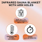 LifePro Infrared Sauna Blanket - Personal Sauna for Detox, Tension, and Relax...