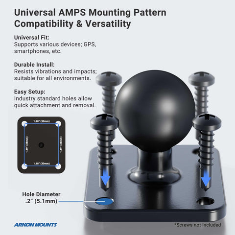 ARKON Mounts - Locking Forklift Tablet Mount with Adjustable Arm | Industrial...