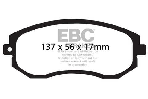 EBC Brakes DP21884 Brake Pad