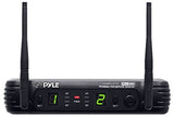 PYLE-PRO Professional Wireless Microphone System - Dual UHF Band, Wireless, H...