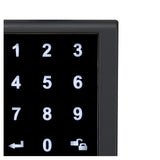 Amazon Basics Grade 3 Electronic Touchscreen Deadbolt Door Keypad Lock with P...