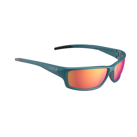 Bolle Oval CERBER Creator Teal Metallic-Volt+ Ruby Polarized, Multi, One Size