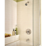 Symmons S-3502-CYL-STN-1.5-TRM Dia Single Handle 1-Spray Tub and Shower Fauce...