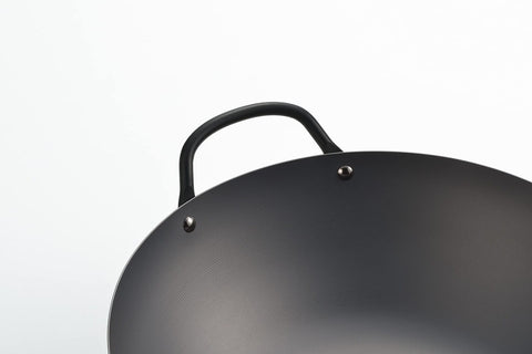 Yoshikawa Beijing Black Steel Wok 36cm/14in