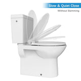 Toilet Seat, Round Toilet Seat with Toddler Seat Built in, Potty Training Toi...