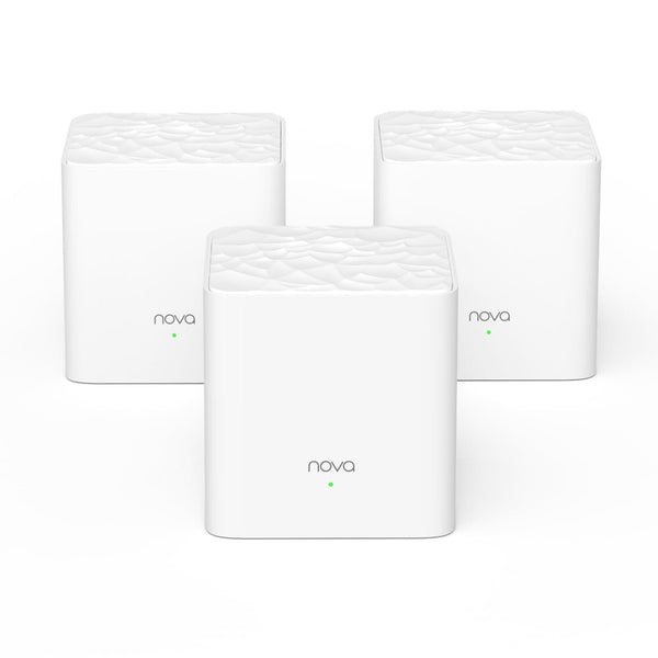 Tenda Nova Mesh WiFi System - Covers 3500 sq.ft - AC1200 Dual-Band Mesh Netwo...