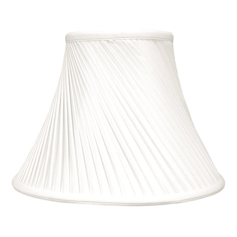 Royal Designs "Twisted Pleat Basic Lamp Shade, White, 7"" x 16"" x 12""" (BS-...