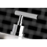 Kingston Brass KS8921CML Manhattan Widespread Bathroom Faucet, Polished Chrome