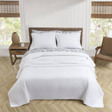 Tommy Bahama - Twin Quilt Set, Soft Bedding with Matching Shams, Comfy Bedspr...