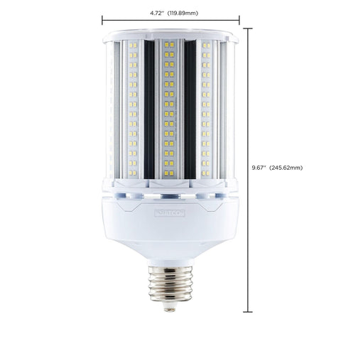 Satco S49396 Corncob LED HID Replacement Light Bulb, EX39 Mogul Extended Base...