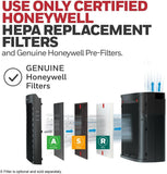 Honeywell PowerPlus HEPA Air Purifier, Allergen Reducer for Black