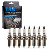 TRQ Iridium Spark Plugs Engine Tune Up Ignition Kit 8 Piece Set Compatible wi...