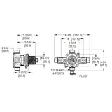 Pfister PermaBalance 0X8 Series Tub & Shower Rough-In Valve and Pressure Bala...