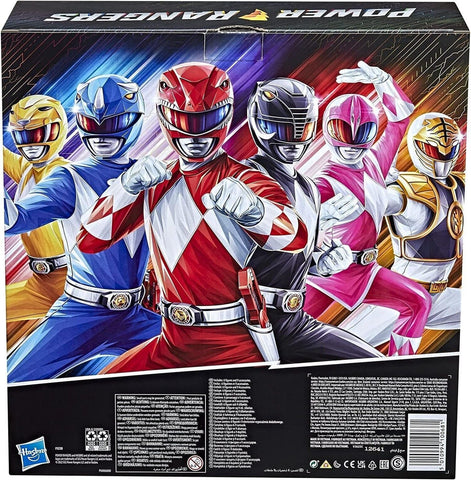 Power Rangers Mighty Morphin Multipack 12-inch Action Figure 6-Pack, Toys wit...