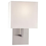 George Kovacs P470-084 1 Light Wall Sconce, Brushed Nickel