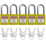 Lockout Tagout Locks, Safety Padlock, Keyed Differently Loto Safety Padlocks ...