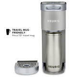 Keurig K-Mini Plus Single Serve K-Cup Pod Coffee Maker, with 6 to 12oz Brew S...