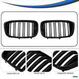 Front Kidney Grille Compatible With 2018-2020 BMW X3 G01 X3M Style Grill Guar...