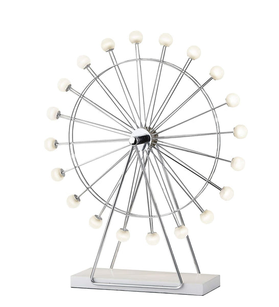 Adesso Home 2120-22 Transitional LED Table Lamp from Coney Collection in Chro...