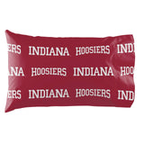 NORTHWEST NCAA Unisex Rotary Full Bed in a Bag Set Indiana Hoosiers Red