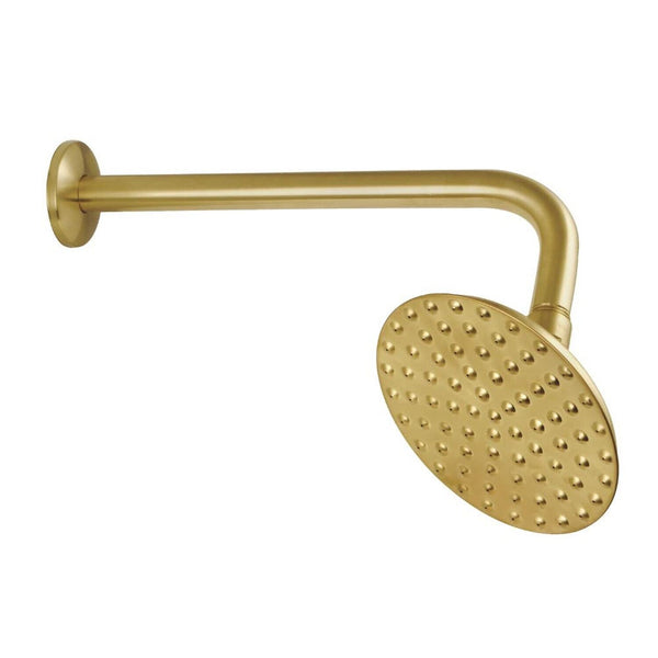 Kingston Brass K135A7CK Victorian Shower Head, Brushed Brass 12 x 5.19 x 6.19