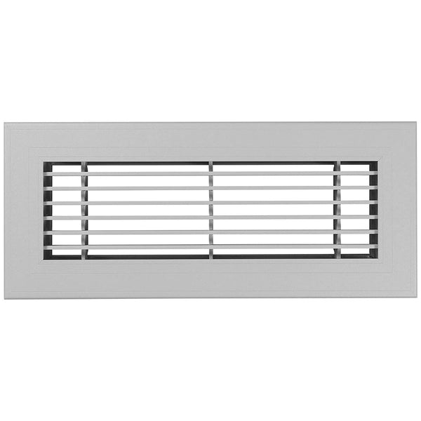 Cement Gray, 4x12, Premium Modern Aluminum Floor Grille, Heavy Duty Floor Gri...