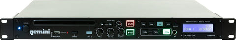 Gemini Sound CDMP-1500 19 Inch Professional/Home Anti Shock Audio Rackmount S...